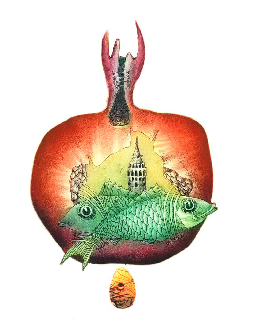 Ümit Doğan Eser-23 35 x 26 cm