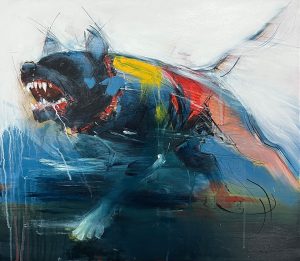 Antalya'nın Renkleri - Murat Oğuz - Öfke  70 x 80 cm