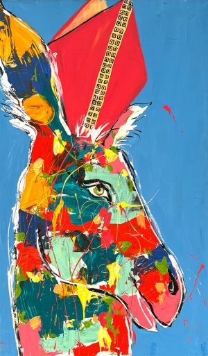 Olga Adam - Focus On The Head 125 cm x 75 cm