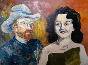 Olga Adam - Van Gogh and Edith Piaf 60 x 80 cm
