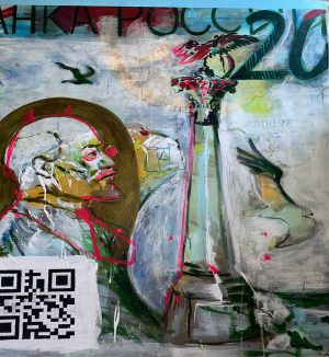 Olga Adam - Crimea Is Stolen  115 x 100 cm