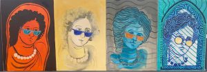 Olga Adam - Goddess Europe  170 x 60 cm